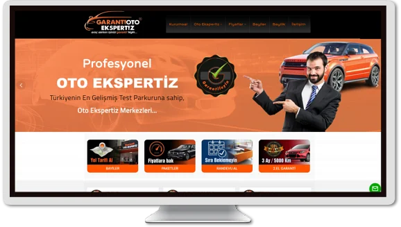 Web Tasarım Garanti Oto Ekspertiz