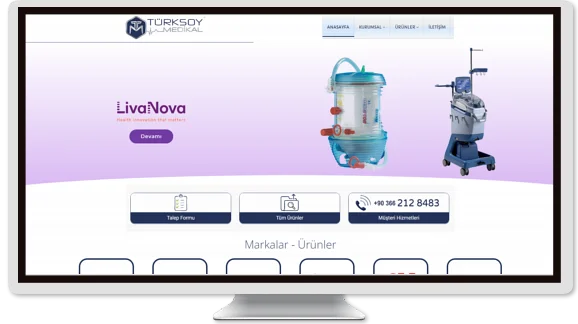 Web Tasarım türksoy medikal